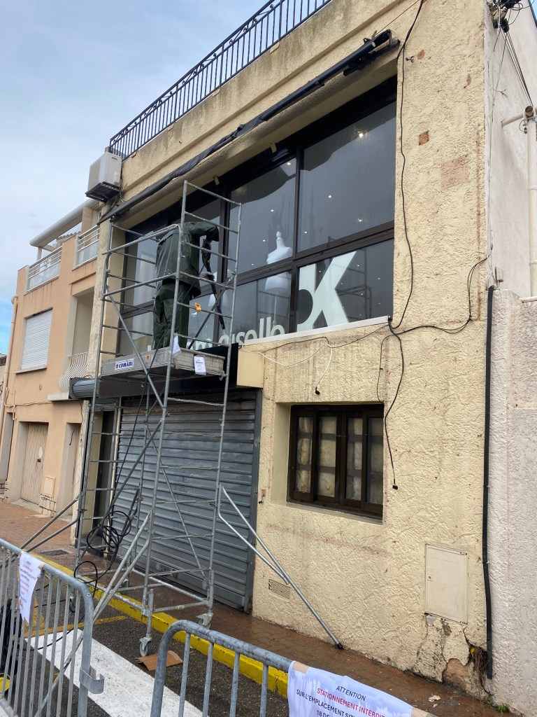 Rénovation devanture magasin
