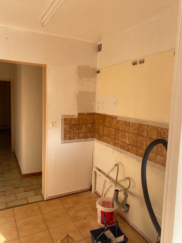 Dépose carrelage, crédence cuisine