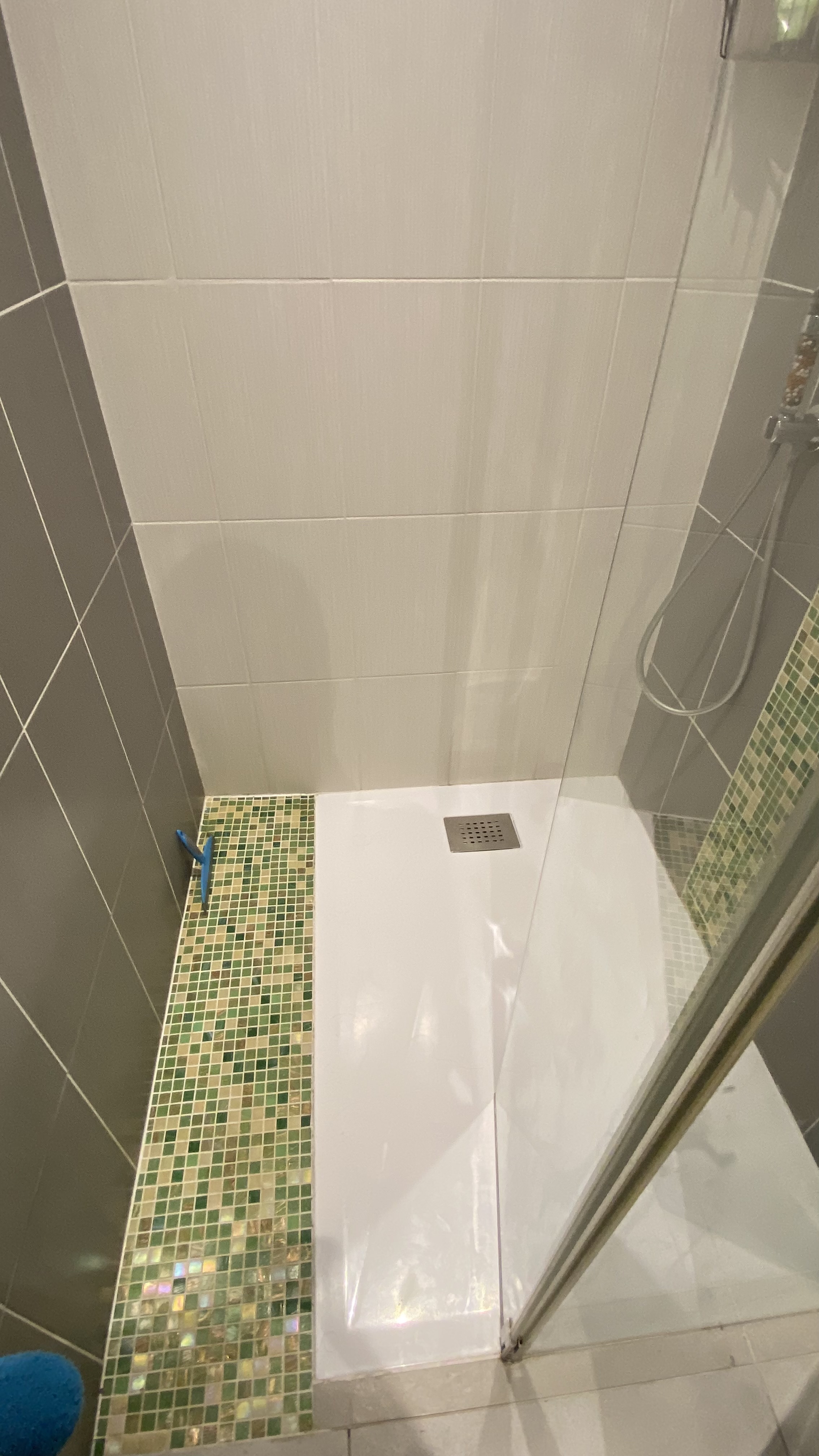 Fuite receveur de douche