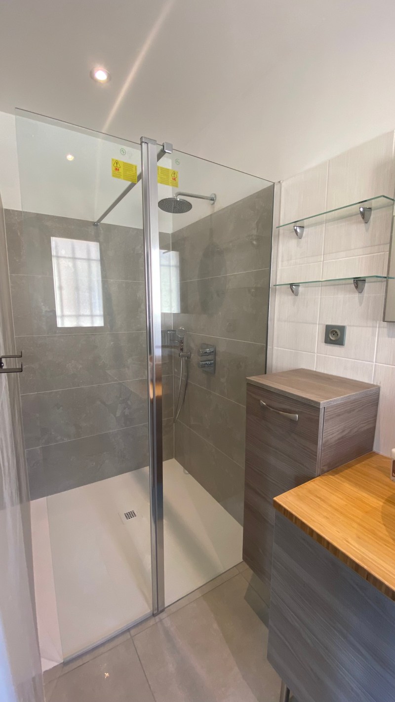 Salle de bains rénovée